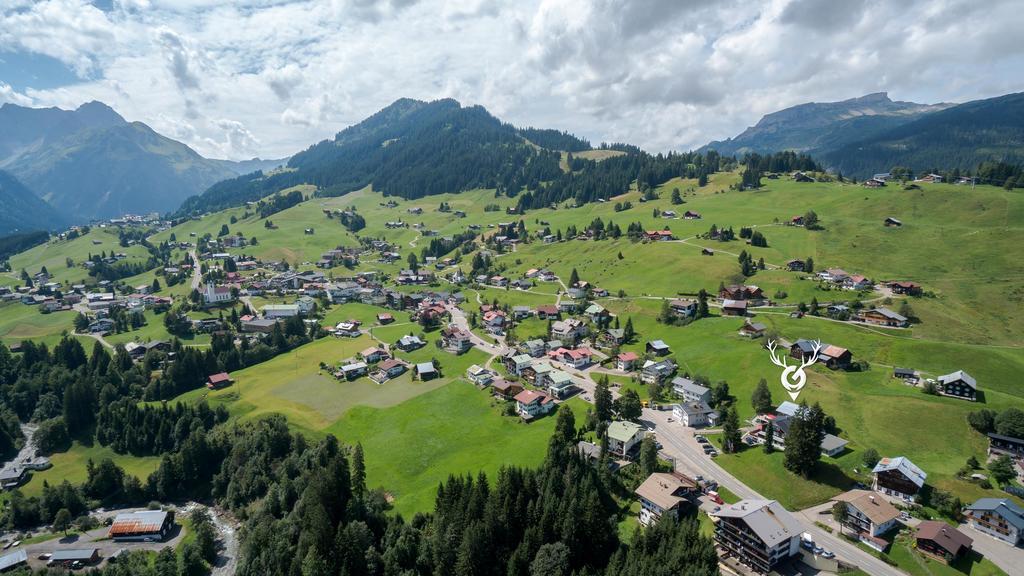 Der Berghof Aparthotel Hirschegg  Bagian luar foto